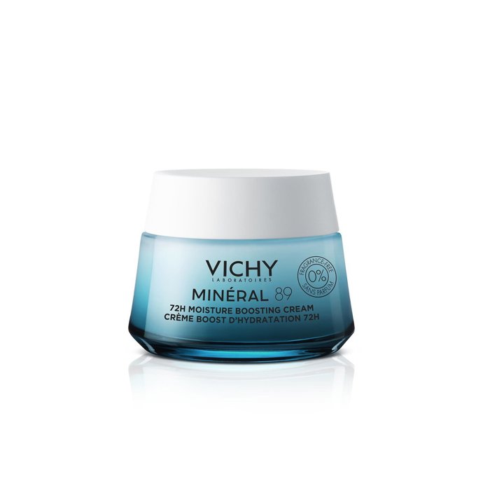 krém s termální vodou: Krém pro zvýšení hydratace Vichy MINÉRAL 89 72H (50 ml, 429 Kč)
