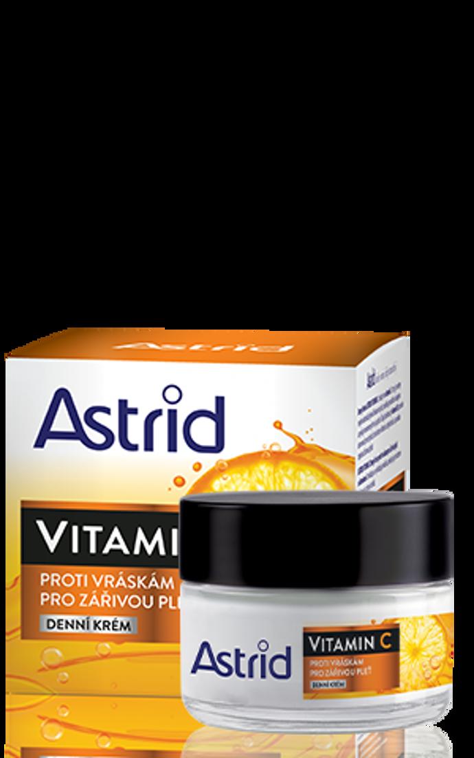 s vitaminy C a E: Denní krém proti vráskám pro zářivou pleť Astrid VITAMIN C (50 ml, 199 Kč)

 
