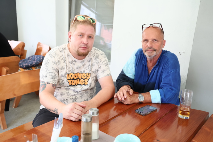 Záběry z natáčení pořadu Ano, šéfe! v restauraci U Jelena
