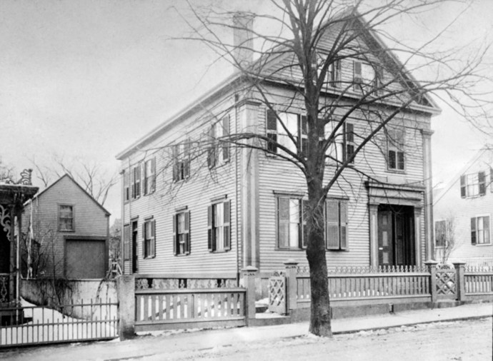 Dům rodiny Bordenových ve městě Fall River, stát Massachusetts
Dům rodiny Bordenových ve městě Fall River, stát Massachusetts
