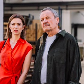 Po boku Miroslava Krobota září Marika v seriálu Oktopus
