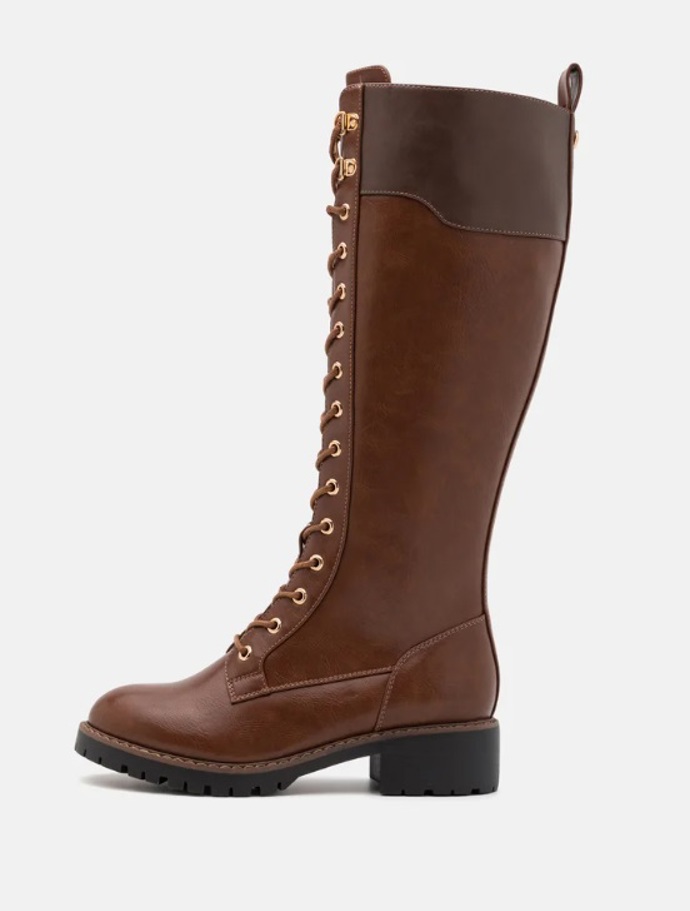 Šněrovací kozačky wide fit, Anna Field, 1 292 Kč
