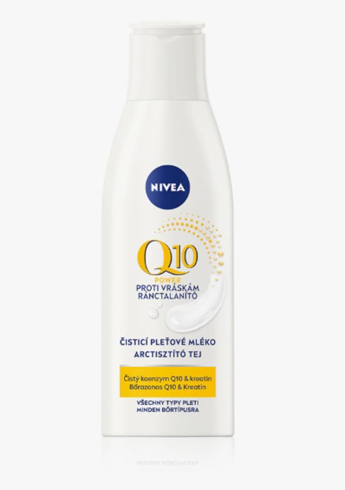 Čisticí pleťové mléko proti vráskám, Nivea, 149 Kč
