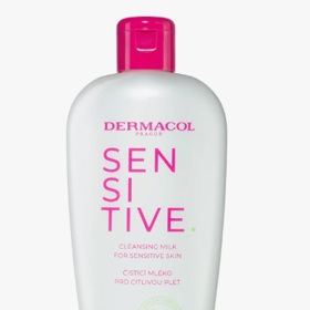 Čisticí pleťové mléko pro citlivou pleť, Dermacol, 114 Kč
