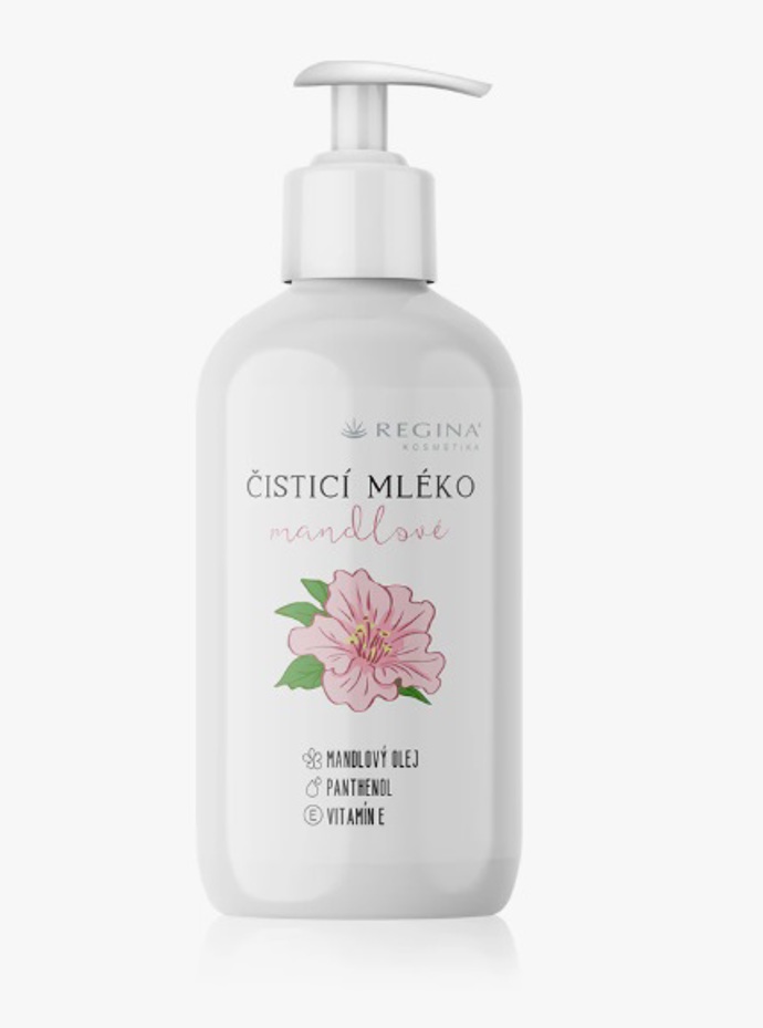 Čisticí pleťové mléko, Regina, 99 Kč
