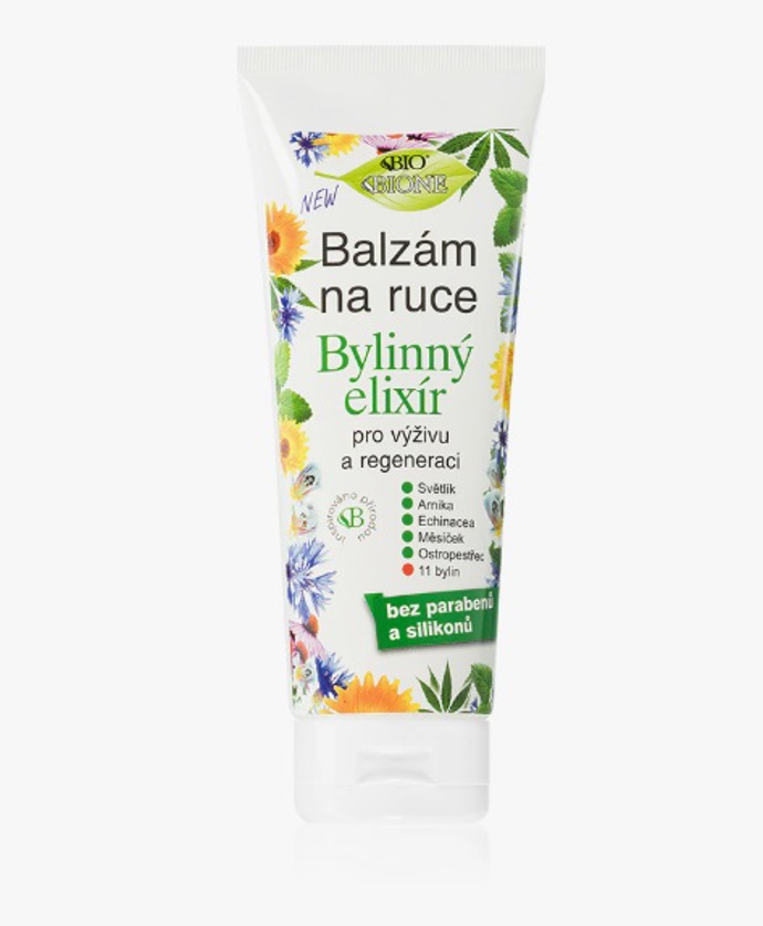Balzám na ruce s vůní bylinek, Bione Cosmetics, 81 Kč
