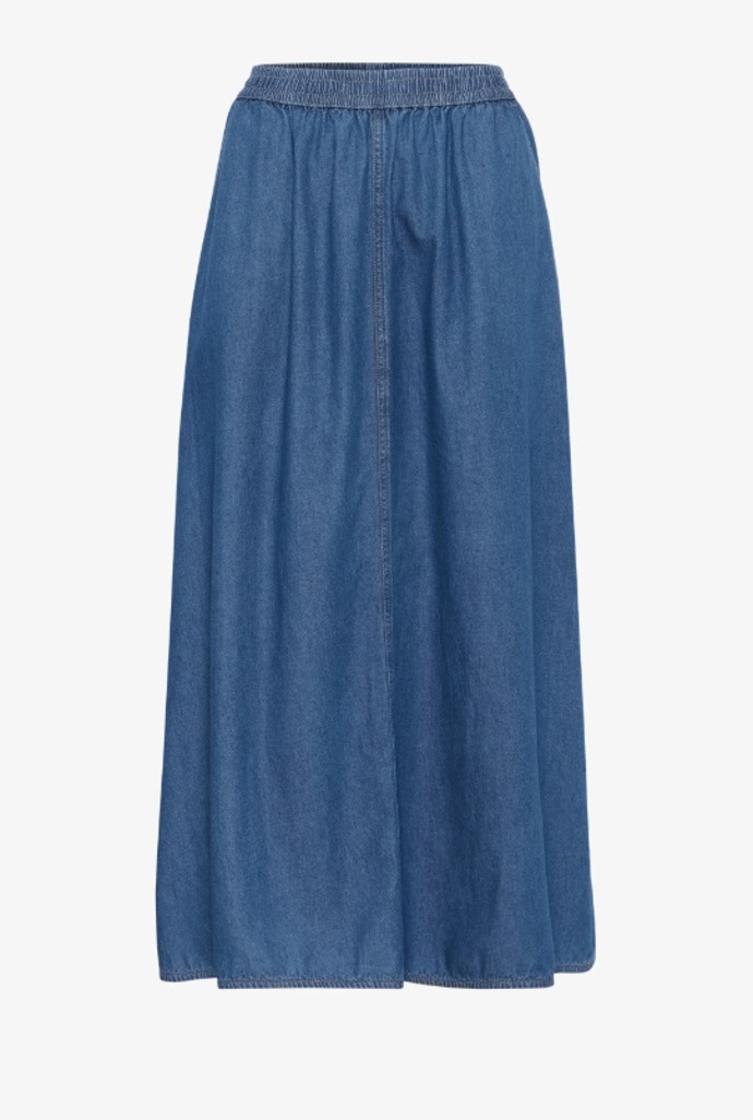 Denimová maxi sukně, Kaffe, 1 175 Kč
