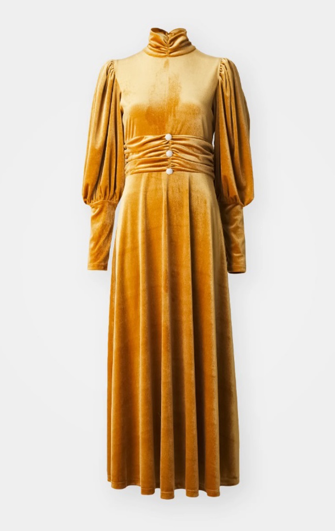 Sametové šaty v retro stylu, Sister Jane, 2 797 Kč
