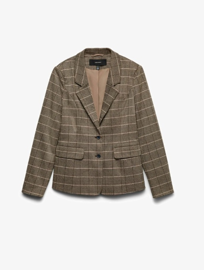 Kárované sako, Vero Moda, 1 149 Kč
