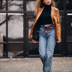 I malý doplněk jako je stylová ledvinka může obyčejné džíny příjemně oživit. Navíc si do ní schováte vše potřebné. 
