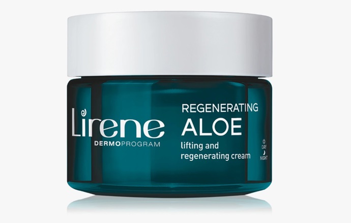 Regenerační liftingový krém s aloe vera a bambuckým máslem, Lirene, 133 Kč 
