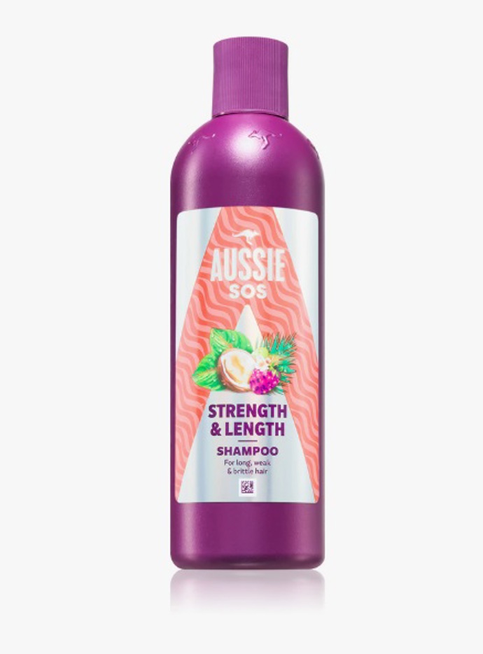 Posilující šampon pro dlouhé vlasy, Aussie, 140 Kč
