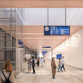 Nové hlavní nádraží v Brně je jedním z nejambicióznějších projektů současnosti. Podle návrhu studií Benthem Crouwel Architects a West 8 vznikne v oblasti Trnitá, přibližně 800 metrů jižně od stávající stanice. 
