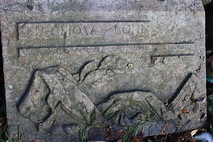 Náhrobek Eleonory Šomkové
