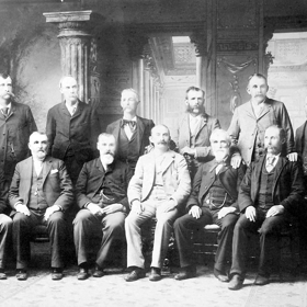 Porota, která Lizzie Borden zprostila viny
