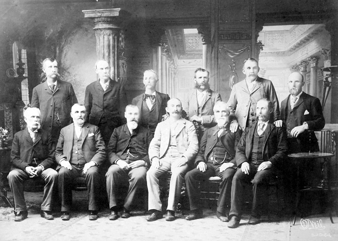 Porota, která Lizzie Borden zprostila viny
Porota, která Lizzie Borden zprostila viny