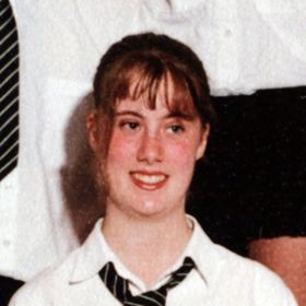 Školní fotografie Samanthy Lewthwaite
