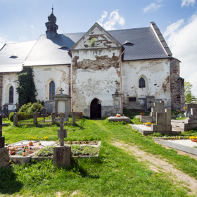 Velhartický hřbitov

