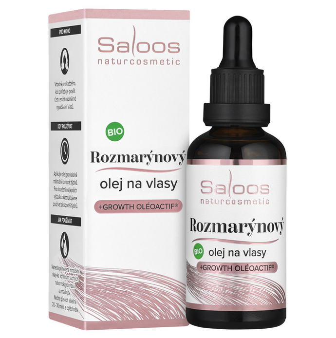 Rozmarýnový olej na vlasy v bio kvalitě nabízí komplexní přírodní péči pro všechny typy vlasů. Vybrané rostlinné ingredience a extrakty intenzivně stimulují vlasové kořínky a růst nových vlasů. Pokrokový multifunkční komplex z ibišku súdánského a světlice barvířské Growth Oléoactif® cíleně zvyšuje hustotu vlasů. 239 Kč
