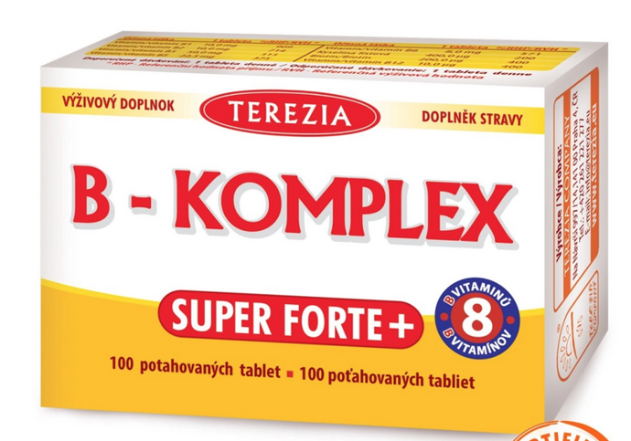 Každá tableta obsahuje všech 8 vitaminů skupiny B, tedy vitaminy B1, B2, B3, B5, B6, B7, B9 a B12 ve vysokých dávkách. Společně tyto vitaminy podporují energetický metabolismus, činnost nervové soustavy a také přispívají k normálnímu stavu pokožky a sliznic. 155 Kč
