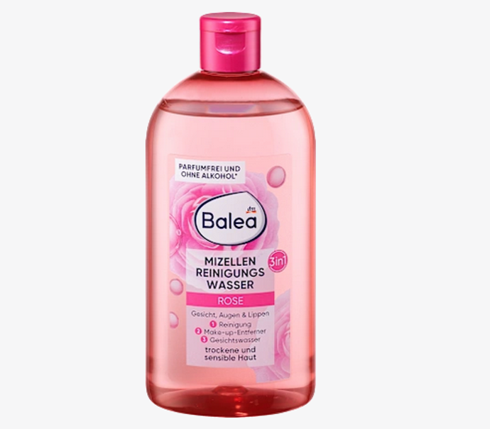 Balea pleťová micelární voda s růží 3 v 1 bez obsahu parfemace a alkoholu je vhodná v péči o suchou a citlivou pleť. Micelární voda slučuje tři produkty v jednom: čistění pleti, odličovač make-upu a pleťovou vodu. 59 Kč
Balea pleťová micelární voda s růží 3 v 1 bez obsahu parfemace a alkoholu je vhodná v péči o suchou a citlivou pleť. Micelární voda slučuje tři produkty v jednom: čistění pleti, odličovač make-upu a pleťovou vodu. 59 Kč