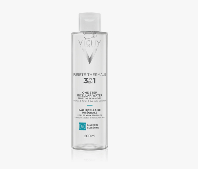 Micelární voda pro citlivou pleť Pureté Thermale účinně odstraňuje make-up, nadbytek mazu i veškeré nečistoty z celého obličeje. 363 Kč
Micelární voda pro citlivou pleť Pureté Thermale účinně odstraňuje make-up, nadbytek mazu i veškeré nečistoty z celého obličeje. 363 Kč