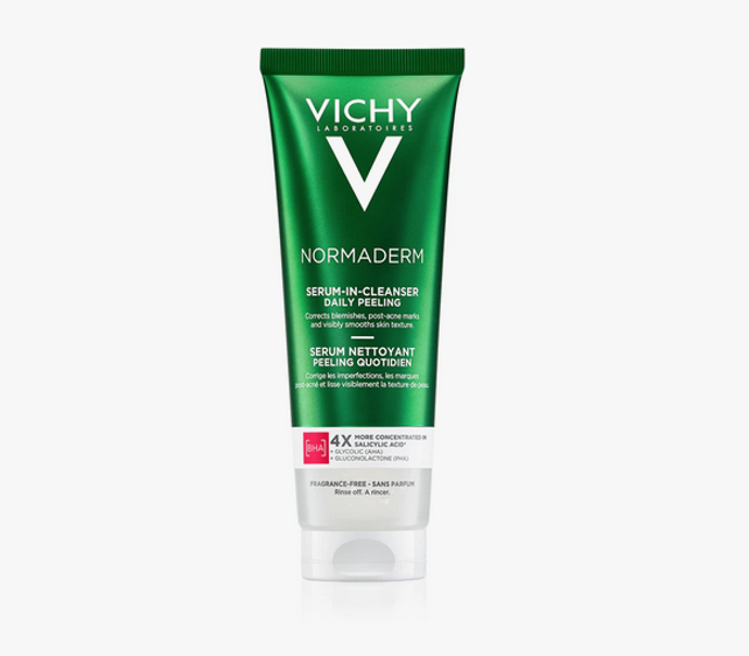 Se zdokonalením problematické pleti vám efektivně pomůže čisticí peeling Normaderm Cleansing. Obsahuje 3 typy exfoliačních kyselin – AHA, BHA a PHA –, které se postarají o nevzhledné stopy po akné a zároveň předejdou jeho opětovnému výskytu. 459 Kč
Se zdokonalením problematické pleti vám efektivně pomůže čisticí peeling Normaderm Cleansing. Obsahuje 3 typy exfoliačních kyselin – AHA, BHA a PHA –, které se postarají o nevzhledné stopy po akné a zároveň předejdou jeho opětovnému výskytu. 459 Kč