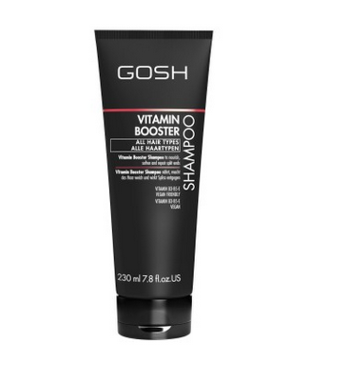 Jemný mycí šampón Gosh Copenhagen pro všechny typy vlasů. Obsahuje mix vitamínů B, D a E. Napravuje roztřepené konečky, vyživuje, zkrášluje a zjemňuje. 229 Kč
Jemný mycí šampón Gosh Copenhagen pro všechny typy vlasů. Obsahuje mix vitamínů B, D a E. Napravuje roztřepené konečky, vyživuje, zkrášluje a zjemňuje. 229 Kč