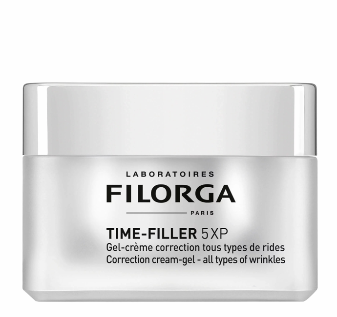 Pleťový krém proti vráskám Time-Filler 5 XP, Filorga, 1299 Kč

Působí na všechny typy vrásek (mimické vrásky, hluboké vrásky, jemné linky, suché vrásky a vrásky na krku). Díky obsahu kyseliny hyaluronové dodává pleti hydrataci a zanechává ji zpevněnou a omlazenou.  
