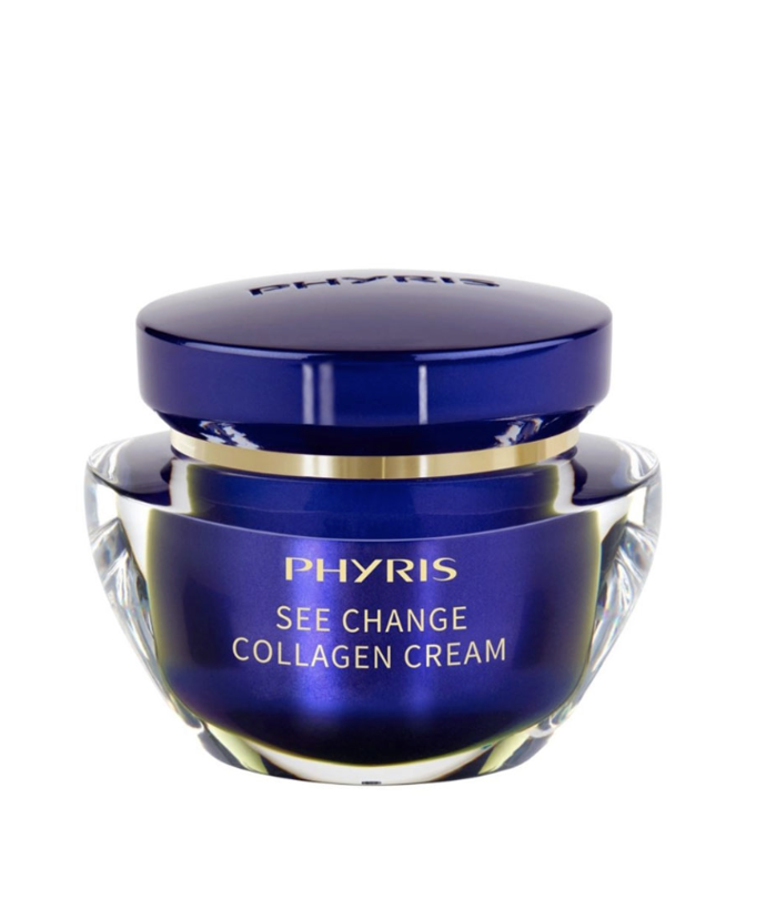 Phyris Collagen cream, 2290 Kč

24-hodinový pleťový krém s mořským kolagenem dokonale zpevňuje a dodává pleti pevnost. Krémový kolagenový krém intenzivně vyhlazuje pokožku a má pozitivní vliv na syntézu kolagenu. Výsledkem je pevnější a jemná pleť.
