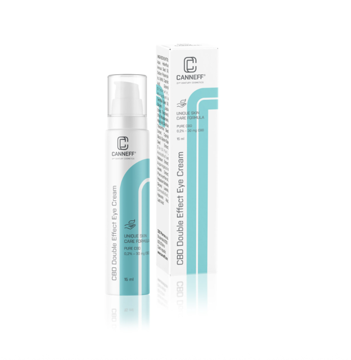 CANNEFF® CBD Oční krém s dvojím efektem rozjasňuje zašedlý a tmavý tón pokožky a vypíná vrásky. Jemná, velmi rychle vstřebatelná a nelepivá emulze díky gel-krémové textuře tvoří dokonalý základ pro maximální efekt použitých aktivních látek. 465 Kč
