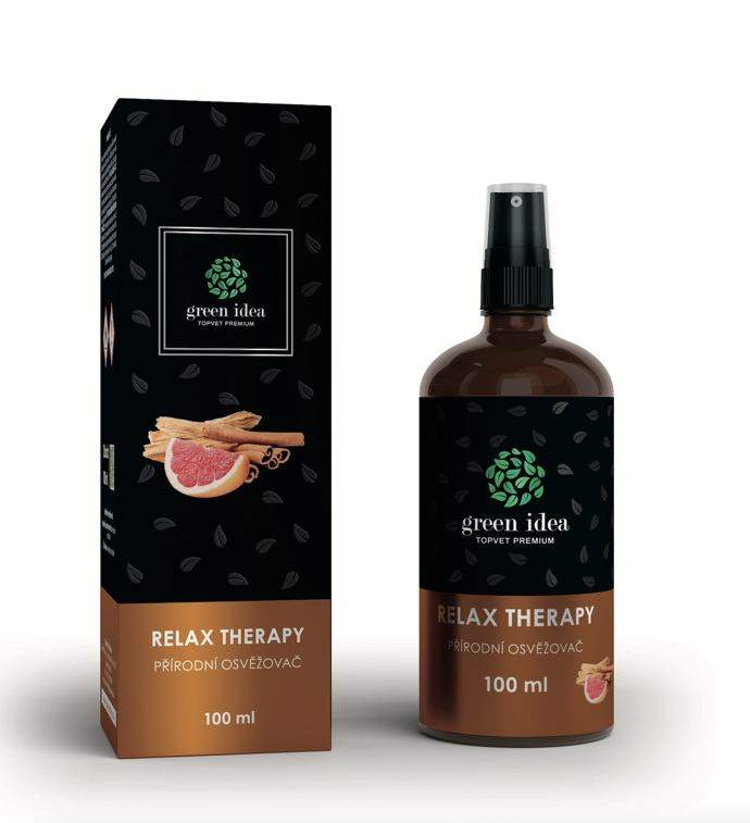 Green idea RELAX THERAPY, přírodní osvěžovač vzduchu, DPC 188 Kč, 100ml, www.greenidea.cz 

Relax Therapy je přírodní osvěžovač vzduchu, který přináší do domova atmosféru hřejivého klidu a pohodlí. Intenzivní aroma hořkosladkého grepu, skořice a exotického dřeva navozuje příjemnou vánoční atmosféru po celý rok. Tato vůně je ideální pro domácí pohodu, kde zklidní tělo i mysl. Relax Therapy se postará o okamžitou změnu nálady v interiéru a přinese do vašeho domova útulný klidný pocit.
