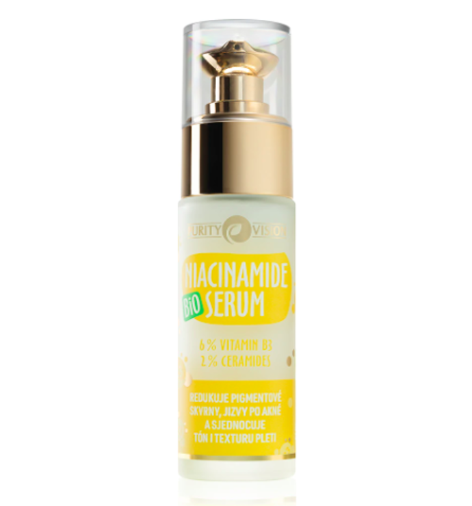 Sérum s niacinamidem, Purity Vision, 289 Kč
Sérum s niacinamidem, Purity Vision, 289 Kč
