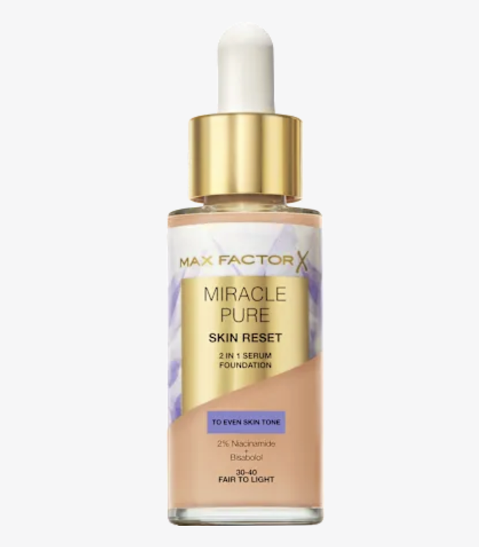 Make-up a sérum 2 v 1 Miracle Pure, 299 Kč
Make-up a sérum 2 v 1 Miracle Pure, 299 Kč