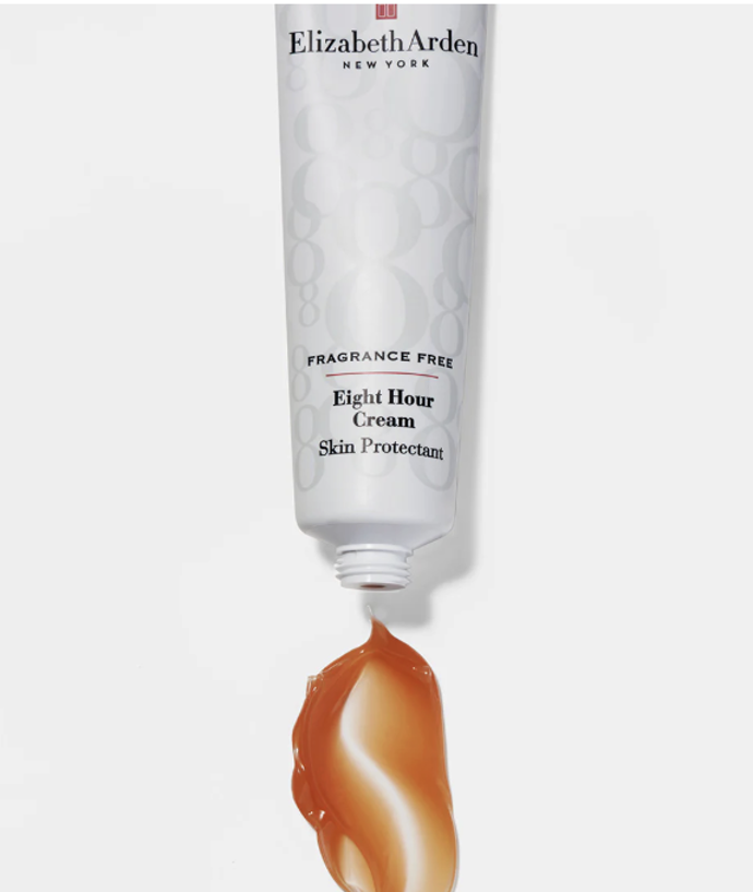 Receptura legendárního krému byla vyvinuta slečnou Elizabeth Arden již roku 1930. Díky své všestrannosti se Eight Hour Cream Skin Protectant stal doslova legendou ve světě kosmetiky. Prodává se dodnes.
Receptura legendárního krému byla vyvinuta slečnou Elizabeth Arden již roku 1930. Díky své všestrannosti se Eight Hour Cream Skin Protectant stal doslova legendou ve světě kosmetiky. Prodává se dodnes.