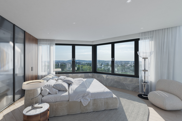 Penthousy nesou názvy Koh-i-Noor, Hope, Sancy, Hortensie a Cullinan vznikají tak, aby vyhovovaly soudobé rezidenční výstavbě s důrazem na udržitelnost a minimální energetickou náročnost. Samozřejmostí tak bude zateplení obvodových konstrukcí, zavlačovací systém společných zelených ploch pomocí dešťové vody i společná zahrada s výhledem na řeku Vltavu. Na tomto místě jde o skutečně velkolepý projekt, který by měl být kompletně dokončený kolem roku 2035. 
