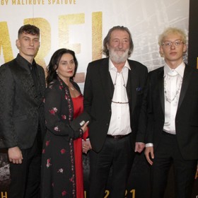 Maminka Marcela, táta Bolek, Jenda a bratr František Antonín

