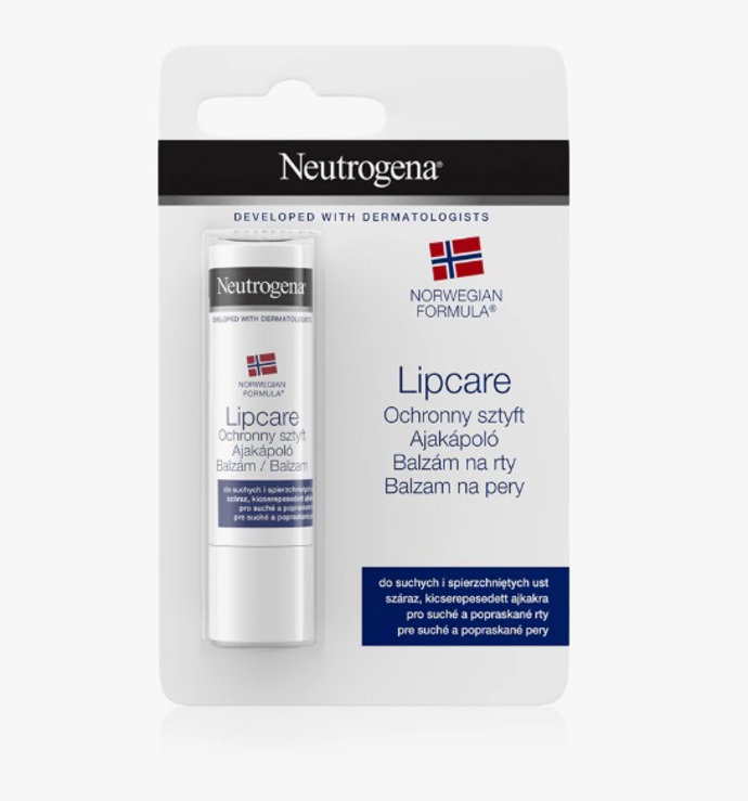 Balzám na rty s norskou recepturou, Neutrogena, 81 Kč
