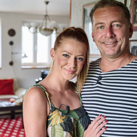 Petr Vondráček s Šárkou Vaňkovou.
