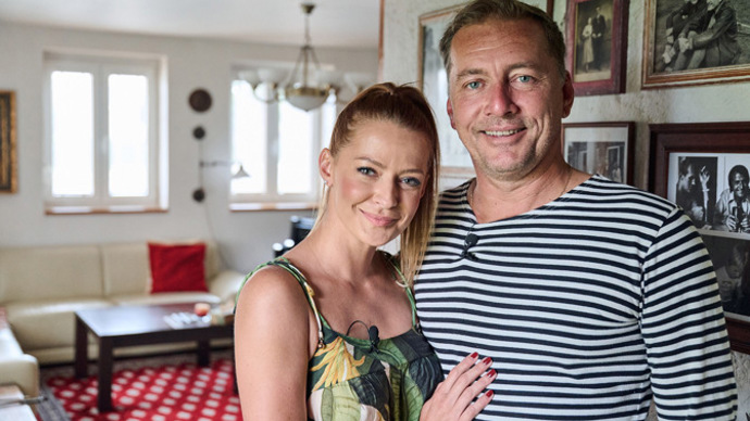 Petr Vondráček s Šárkou Vaňkovou.
Petr Vondráček s Šárkou Vaňkovou.