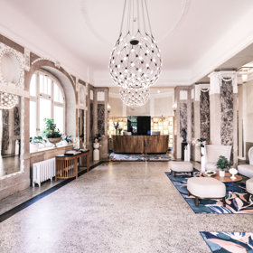 Lobby hotelu Falkensteiner Lobby hotelu Falkensteiner