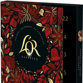L'OR Adventní kalendář 2025, 24 ks kapslí pro Nespresso®* Original kávovary, 389 Kč
L'OR Adventní kalendář 2025, 24 ks kapslí pro Nespresso®* Original kávovary, 389 Kč