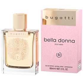 bugatti bella donna DOLCE AMORE, EdP 60 ml za 660 Kč, k dostání v síti drogerií dm

Opulentní vůně ukrytá v orientálně zdobeném flakonu se otevírá hravou svěžestí lahodné švestky a pomerančového květu. V srdci rozkvétají bílé květy s krémovým santalem a hřejivým ylang-ylangem. Základ tvoří smyslné pižmo, sladká vanilka a gurmánské pražené tóny, které jí dodávají hloubku a neodolatelnou eleganci.
