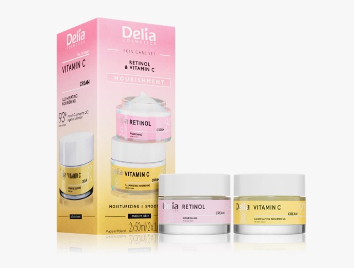 Dárková sada na obličej, Delia Cosmetics, 142 Kč
