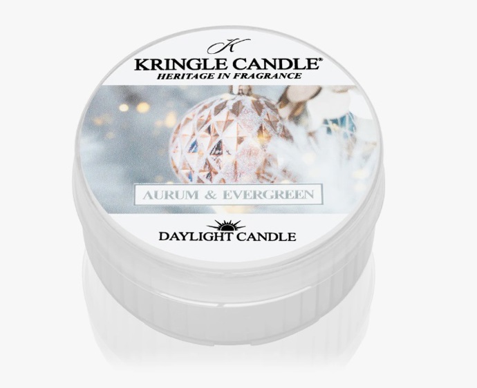 Čajová svíčka s vůní pomeranče a grepu, Kringle Candle, 86 Kč
