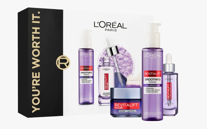 Dárková sada na obličej, L’Oréal Paris, 686 Kč
