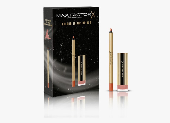 Vánoční dárková sada pro ženy hydratační rtěnky a tužky na rty, Max Factor, 243 Kč
