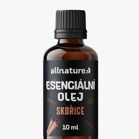 Esenciální vonný olej s povzbuzujícím účinkem, Allnature, 64 Kč
