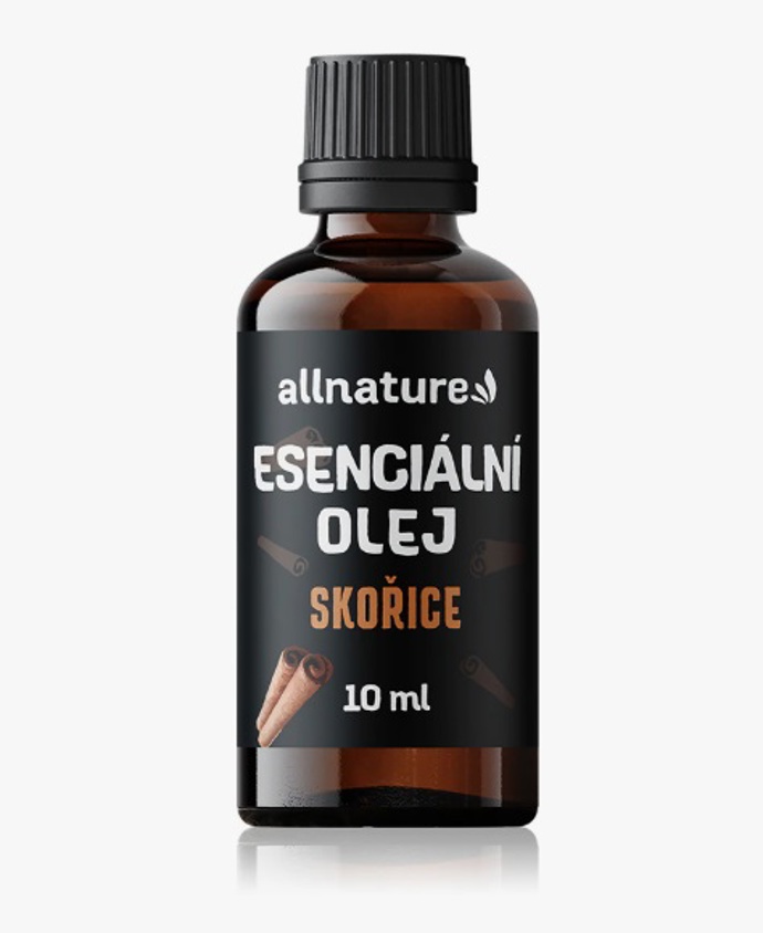 Esenciální vonný olej s povzbuzujícím účinkem, Allnature, 64 Kč
