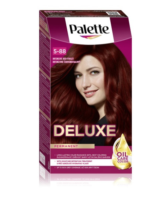 Permanentní barva na vlasy s burgundy odlesky, Schwarzkopf, 119 Kč
